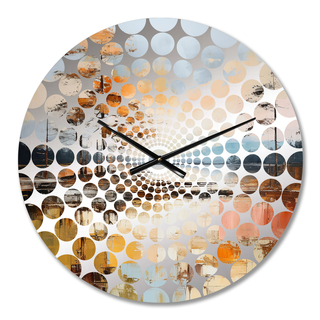 Lake Summer Charm - Landscapes Metal Wall Clock