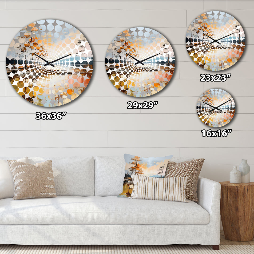 Lake Summer Charm - Landscapes Metal Wall Clock