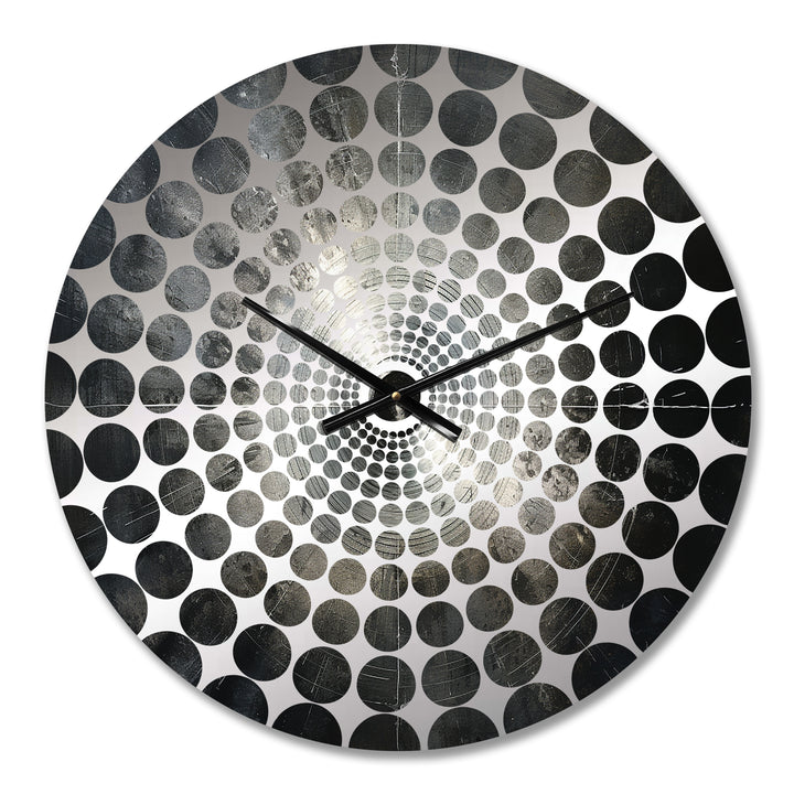 Music Cymbals Resonance Metallic Silver - Music Metal Wall Clock