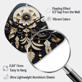 Native American Dream Catcher I - Asymmetric Metal Wall Clock