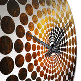 Bronze Blackhole Solar System I - Fantasy Metal Wall Clock
