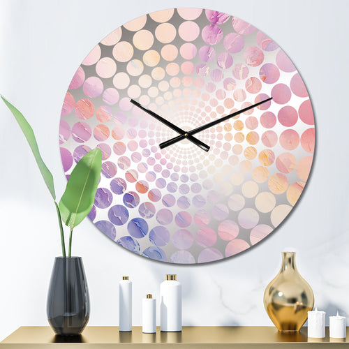 Ephemeral Rainbow Fantasy Arc - Landscapes Metal Wall Clock