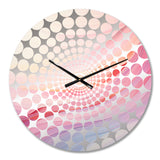Ephemeral Rainbow Fantasy Arc I - Landscapes Metal Wall Clock