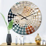 Seacreature Reflections IV - Animals Metal Wall Clock
