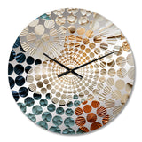 Seacreature Reflections IV - Animals Metal Wall Clock