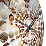 Classic Seashells By The Sea - Animals Metal Wall Clock