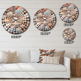 Classic Seashells By The Sea - Animals Metal Wall Clock