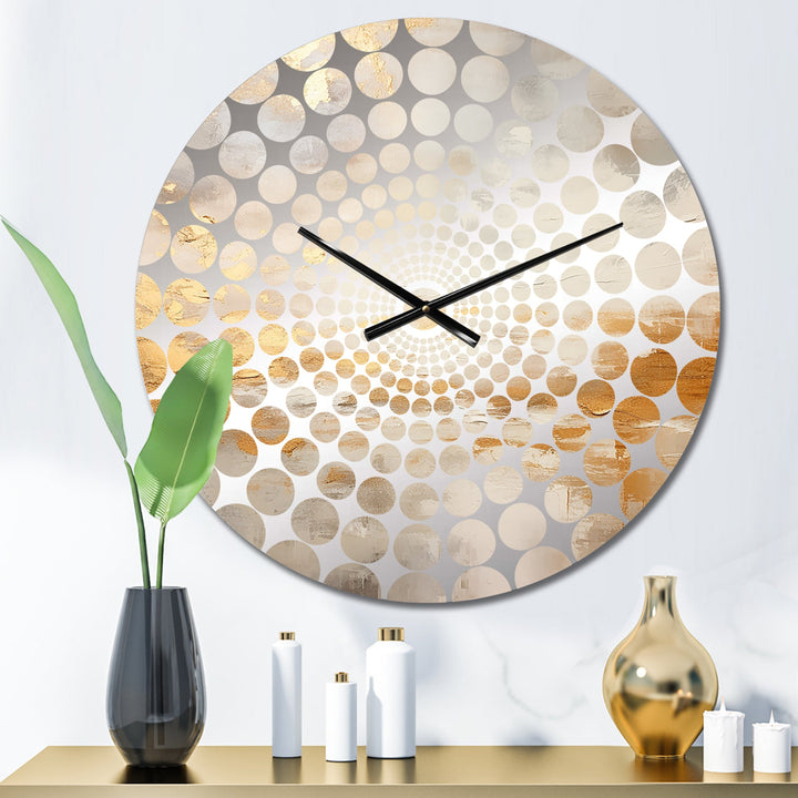 Magic Sky Simplicity - Landscapes Metal Wall Clock