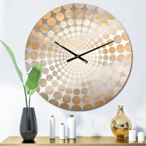 Magic Sky Simplicity IV - Landscapes Metal Wall Clock