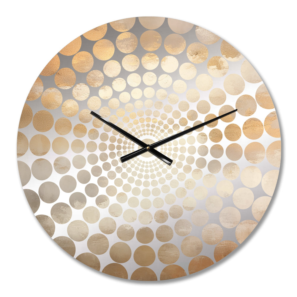 Magic Sky Simplicity IV - Landscapes Metal Wall Clock