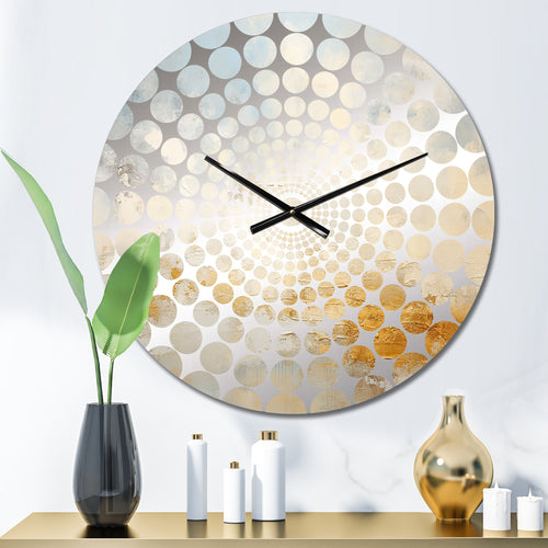Elegant Sky Whispers I - Landscapes Metal Wall Clock