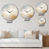 Elegant Sky Whispers I - Landscapes Metal Wall Clock