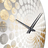 Elegant Sky Whispers IV - Landscapes Metal Wall Clock