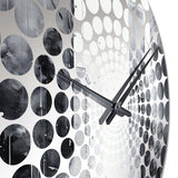 Ebony Edifices Skyscraper City - Architecture Metal Wall Clock