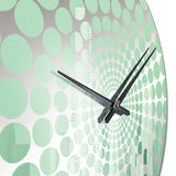 Mint Monoliths Skyscraper Building - Architecture Metal Wall Clock