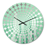 Mint Monoliths Skyscraper Building - Architecture Metal Wall Clock