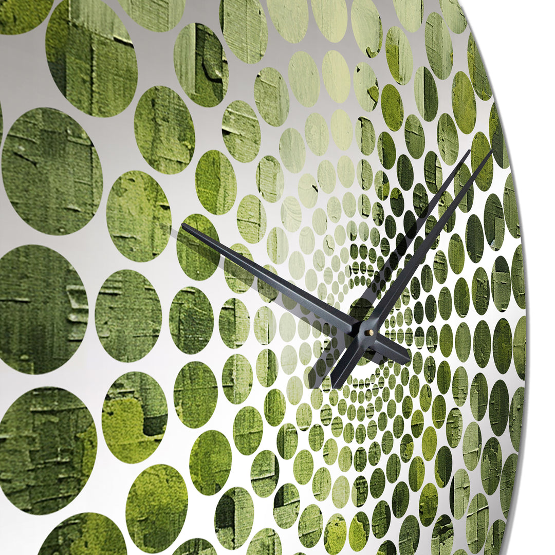 Mint Monoliths Skyscraper Building I - Architecture Metal Wall Clock