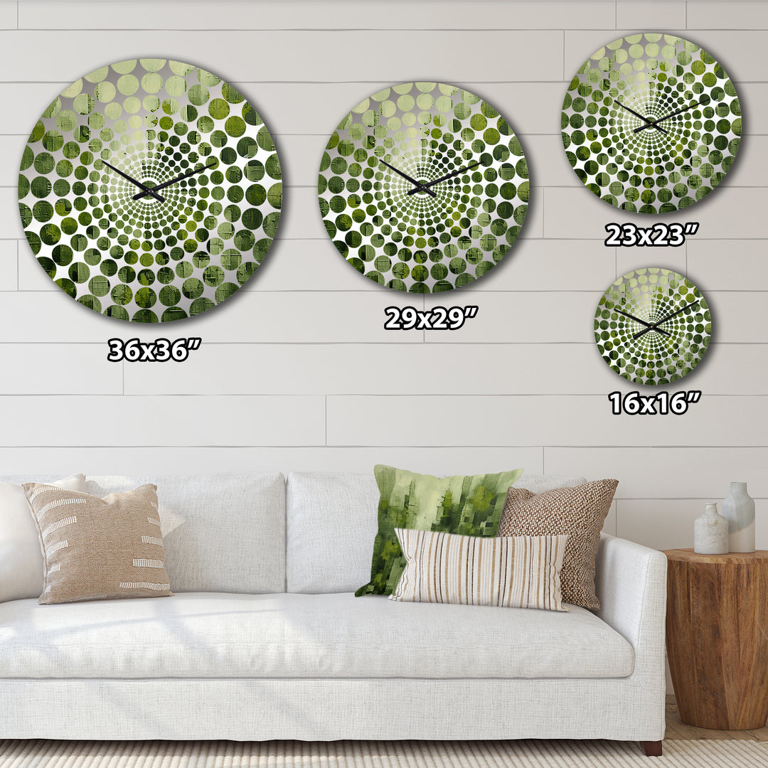 Mint Monoliths Skyscraper Building I - Architecture Metal Wall Clock