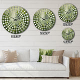 Mint Monoliths Skyscraper Building I - Architecture Metal Wall Clock