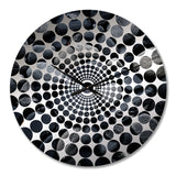 Black Stones Scenery Minimalism - Landscapes Metal Wall Clock