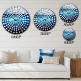 Surrealism Inverted Ocean Photo - Abstract Metal Wall Clock