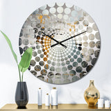 waterfall cliff adventure - Landscapes Metal Wall Clock