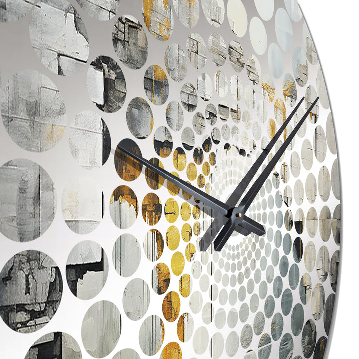 waterfall cliff adventure - Landscapes Metal Wall Clock