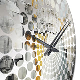 waterfall cliff adventure - Landscapes Metal Wall Clock