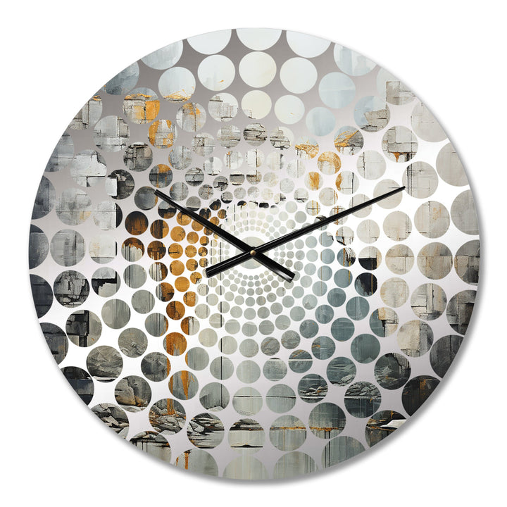 waterfall cliff adventure - Landscapes Metal Wall Clock