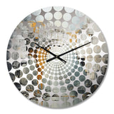 waterfall cliff adventure - Landscapes Metal Wall Clock