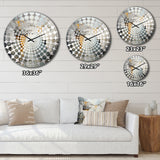 waterfall cliff adventure - Landscapes Metal Wall Clock