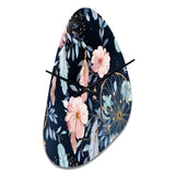 Ethereal Dreamcatchers Boho Pattern - Asymmetric Metal Wall Clock