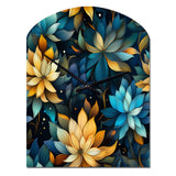 Natures Meditation - Asymmetric Metal Wall Clock