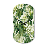 Vintage Jungle - Asymmetric Metal Wall Clock