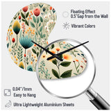 Gardens - Asymmetric Metal Wall Clock