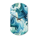 Ocean Spray - Asymmetric Metal Wall Clock
