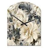 Urban Victorian Splendor Victorian Pattern - Asymmetric Metal Wall Clock