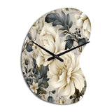 Urban Victorian Splendor Victorian Pattern - Asymmetric Metal Wall Clock