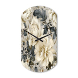 Urban Victorian Splendor Victorian Pattern - Asymmetric Metal Wall Clock