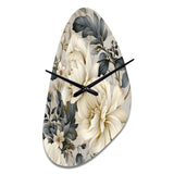 Urban Victorian Splendor Victorian Pattern - Asymmetric Metal Wall Clock