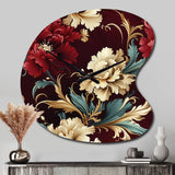 Victorian Renaissance Revival Victorian Pattern - Asymmetric Metal Wall Clock