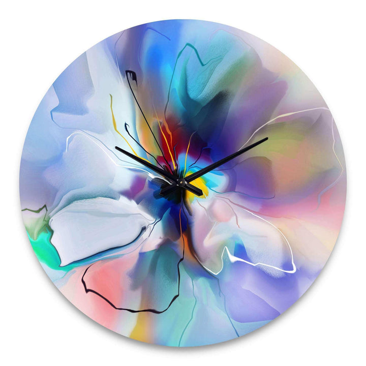 Abstract Creative Blue Flower