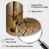 Luxury Brand Bionic Heel I - Asymmetric Metal Wall Clock