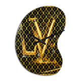 Luxury Brand Design I - Asymmetric Metal Wall Clock