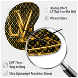 Luxury Brand Design I - Asymmetric Metal Wall Clock