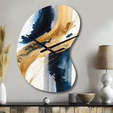 Stylish Spiral Abstract III - Asymmetric Metal Wall Clock