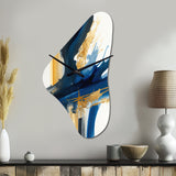 Stylish Spiral Abstract V - Asymmetric Metal Wall Clock