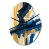 Stylish Spiral Abstract V - Asymmetric Metal Wall Clock
