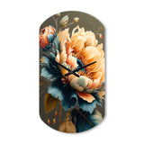 Vibrant Sunflower II - Asymmetric Metal Wall Clock