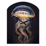 Jellyfish III - Asymmetric Metal Wall Clock
